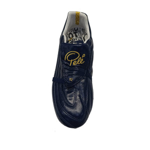 Pele Sports 1962 FG MS Men's Football Boots - Estate Blue/White/Aspen Gold