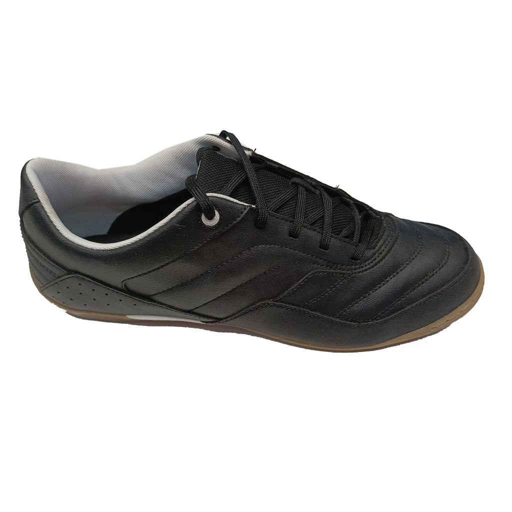 Pele Sports Setembro Men's Football Boots - Black/White Running/Light Gum