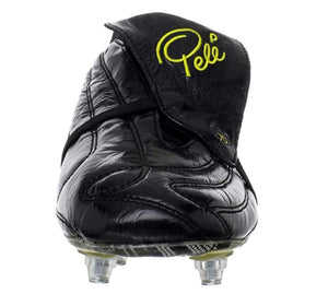 Pele Sports Men's 1970 6SG MS Football Boots - Black / Yellow