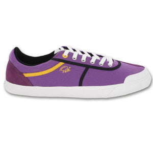 Pele Sports Men's Armador Canvas Sneakers - Bright Violet / White
