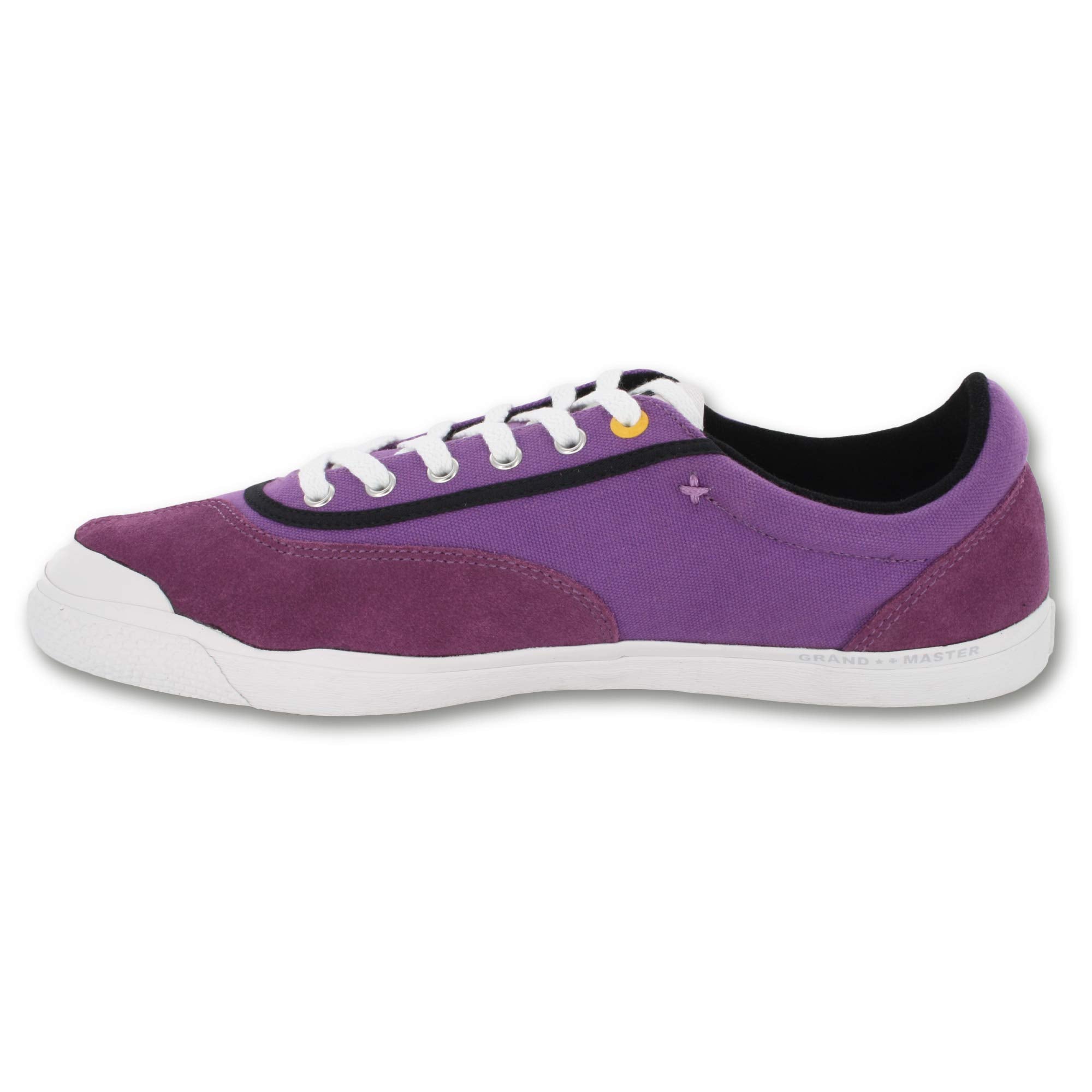 Pele Sports Men's Armador Canvas Sneakers - Bright Violet / White